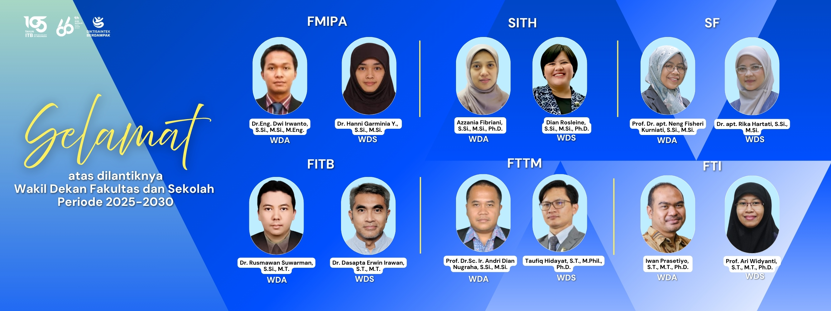 Wakil Dekan 2025 - 2030
